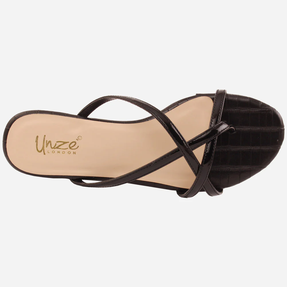 Women "XILA" Cross Strap Slippers - Image 4