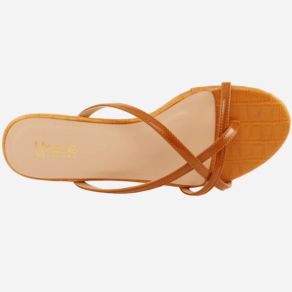 Women "XILA" Cross Strap Slippers - Image 6