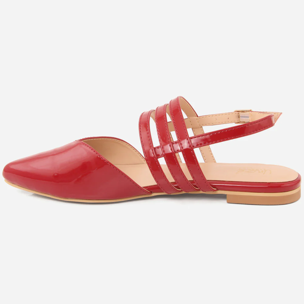 Women "XIMENA" Flat with Buckle Sandals - Image 3