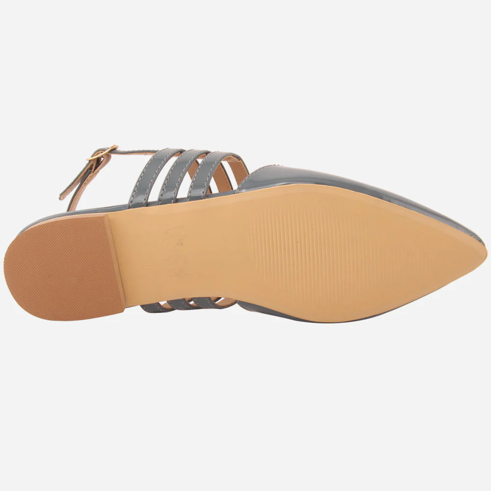Women "XIMENA" Flat with Buckle Sandals - Image 5