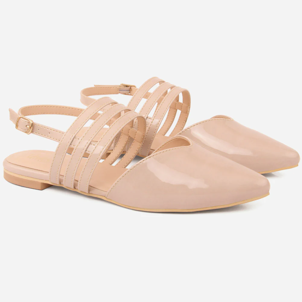 Women "XIMENA" Flat with Buckle Sandals - Image 2