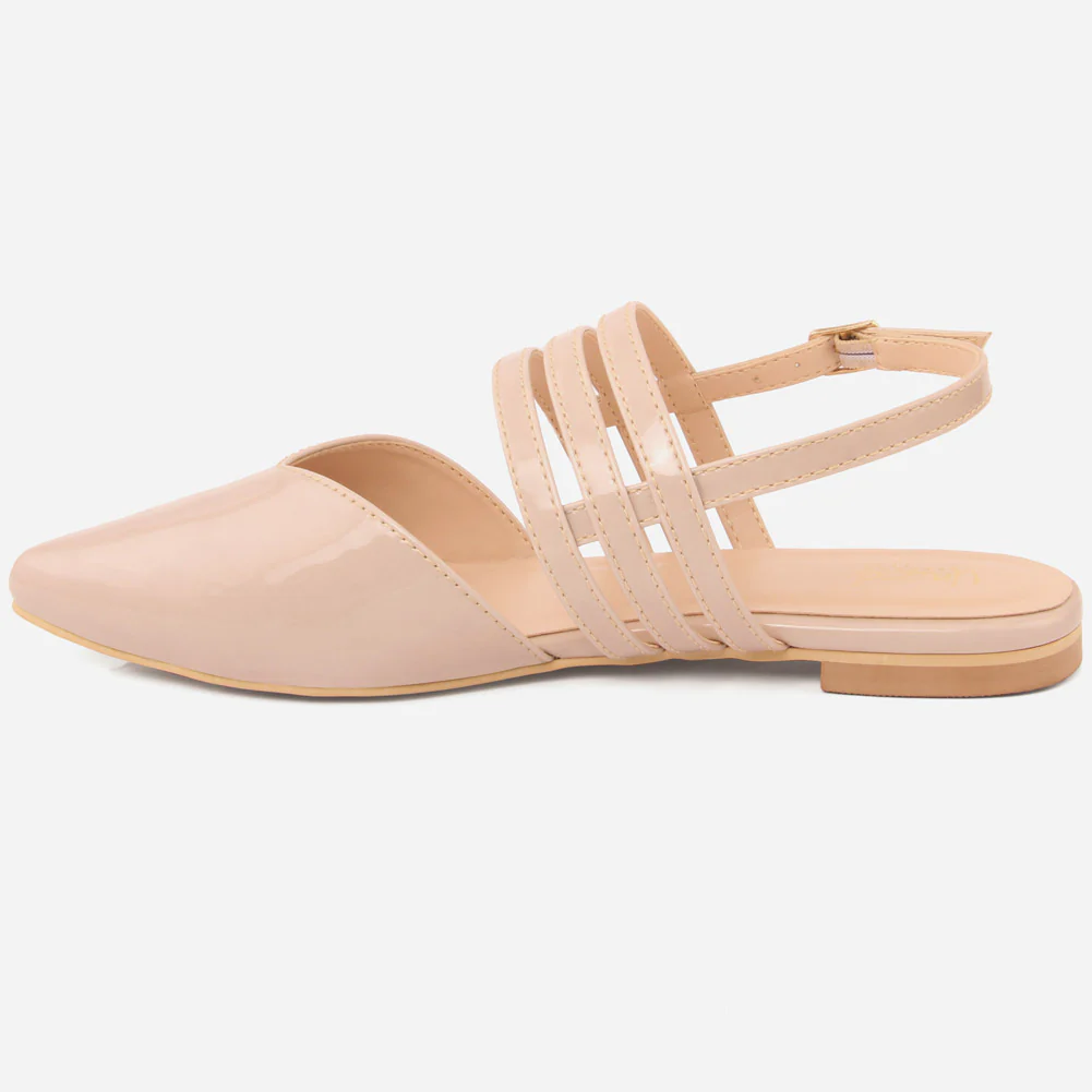 Women "XIMENA" Flat with Buckle Sandals - Image 3