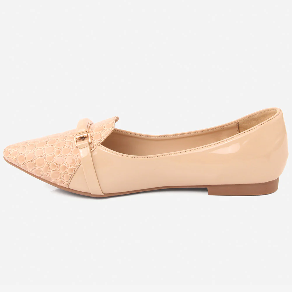 Women "XIMENA" Pointed Toe Ballet Flat - Image 3