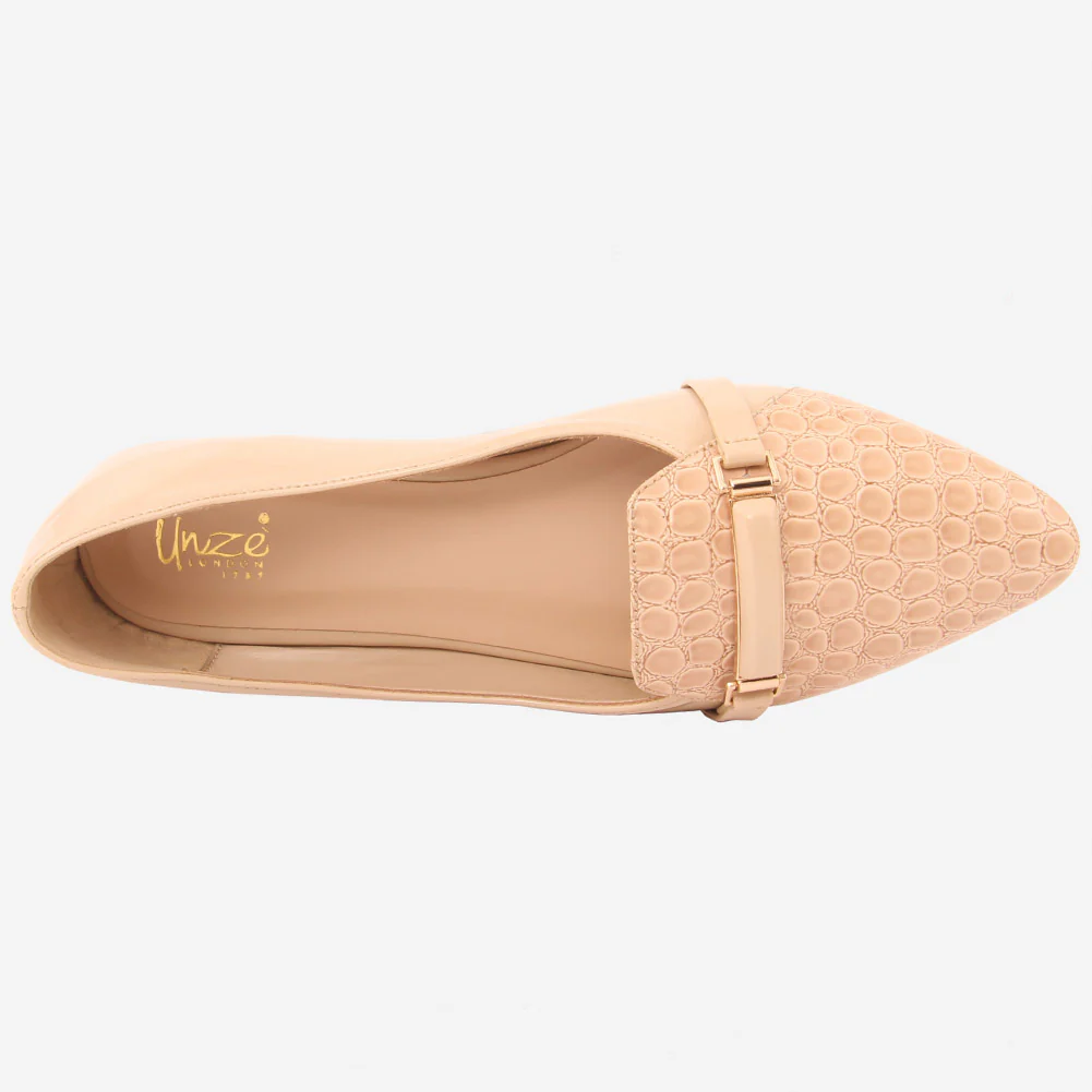 Women "XIMENA" Pointed Toe Ballet Flat - Image 4
