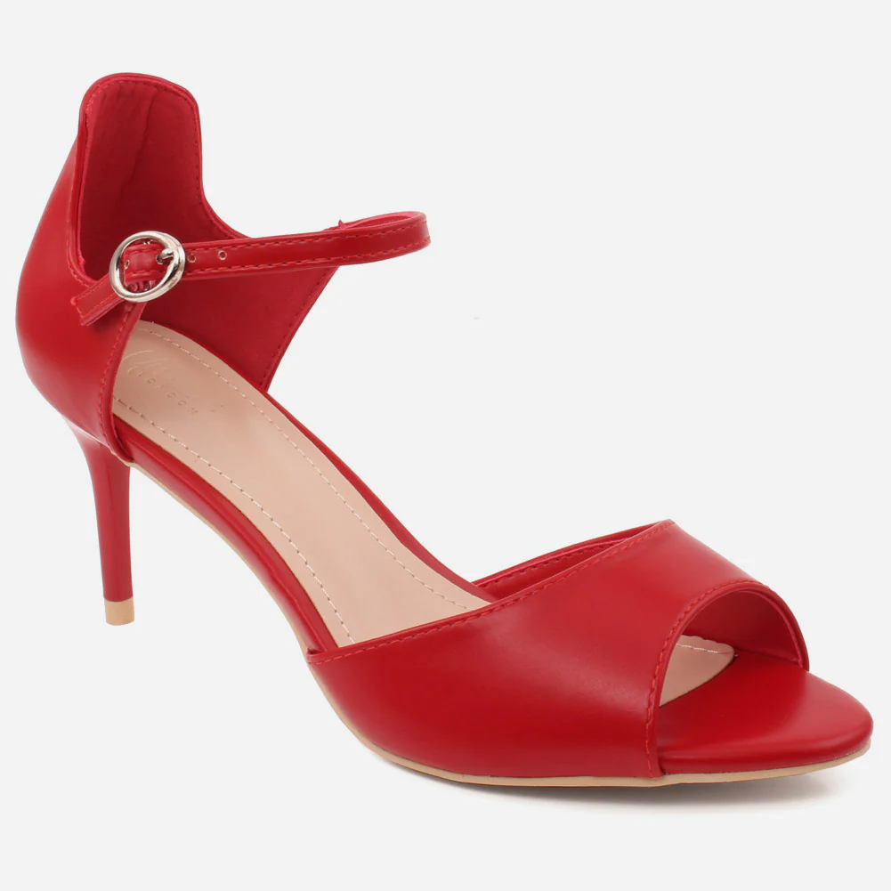 Women "ZINTA"Plain Classy Peep Toe Sandals