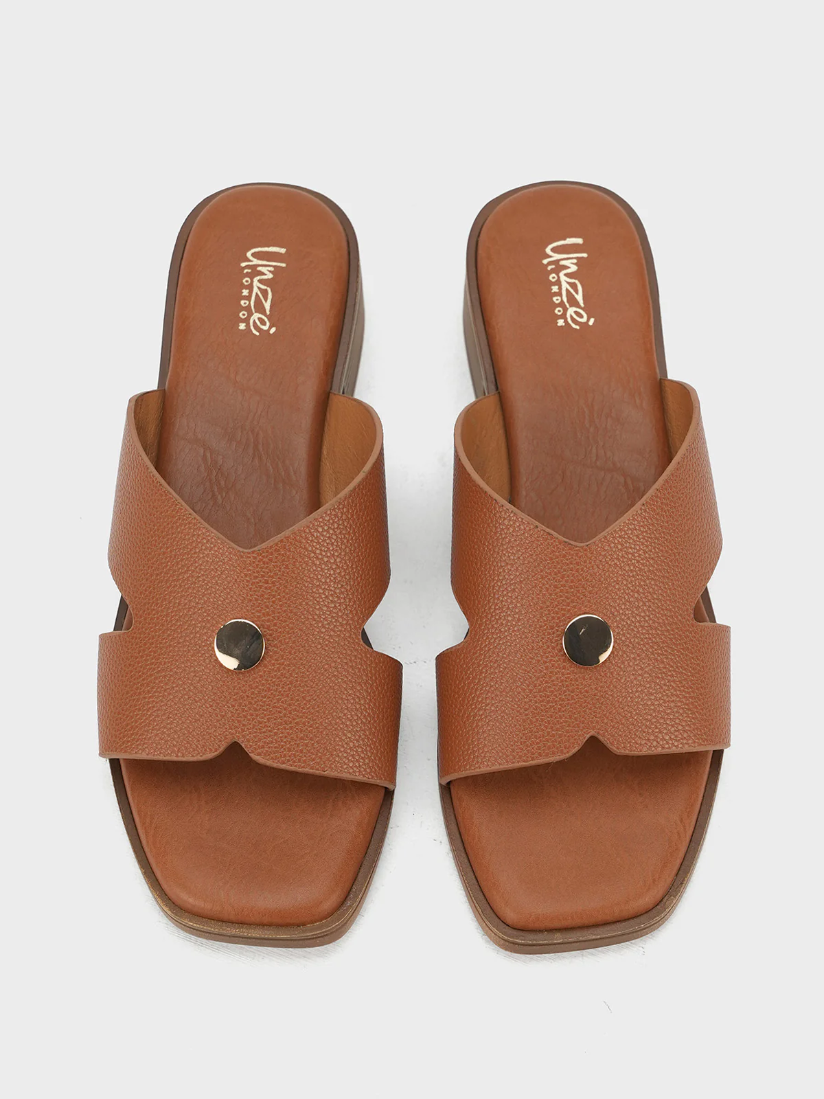 Women "ZIRCON" Block Heel Slip On Sandals - Image 7