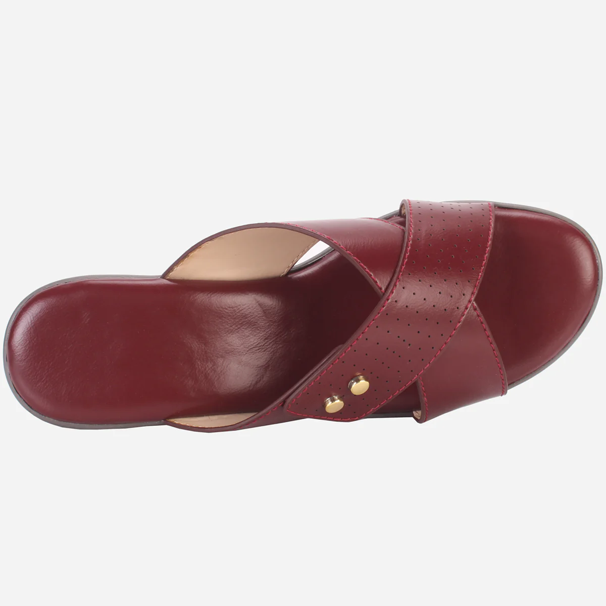 Womens "ALONDRA" Comfy Wedge Slip Ons Sandals - Image 4