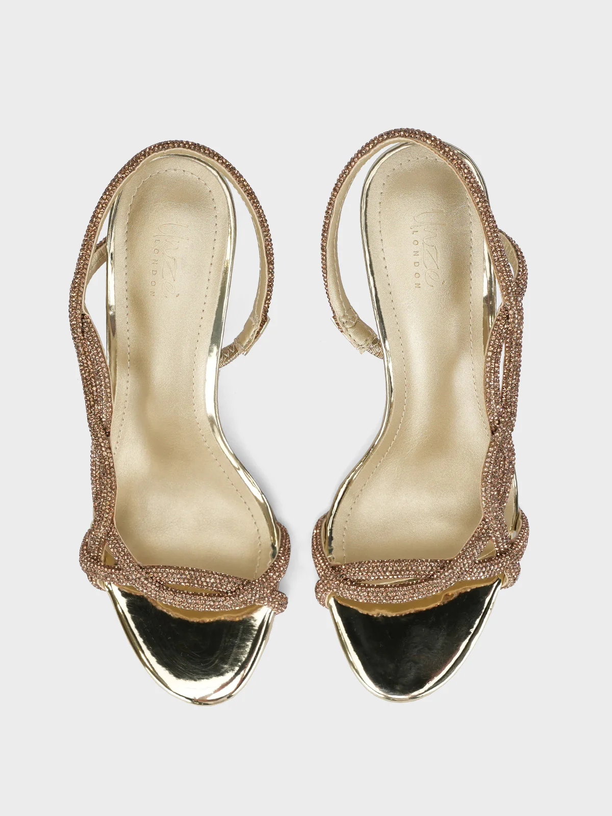 Women's "ADAGIO" Decorated Evening Sandals - Image 5