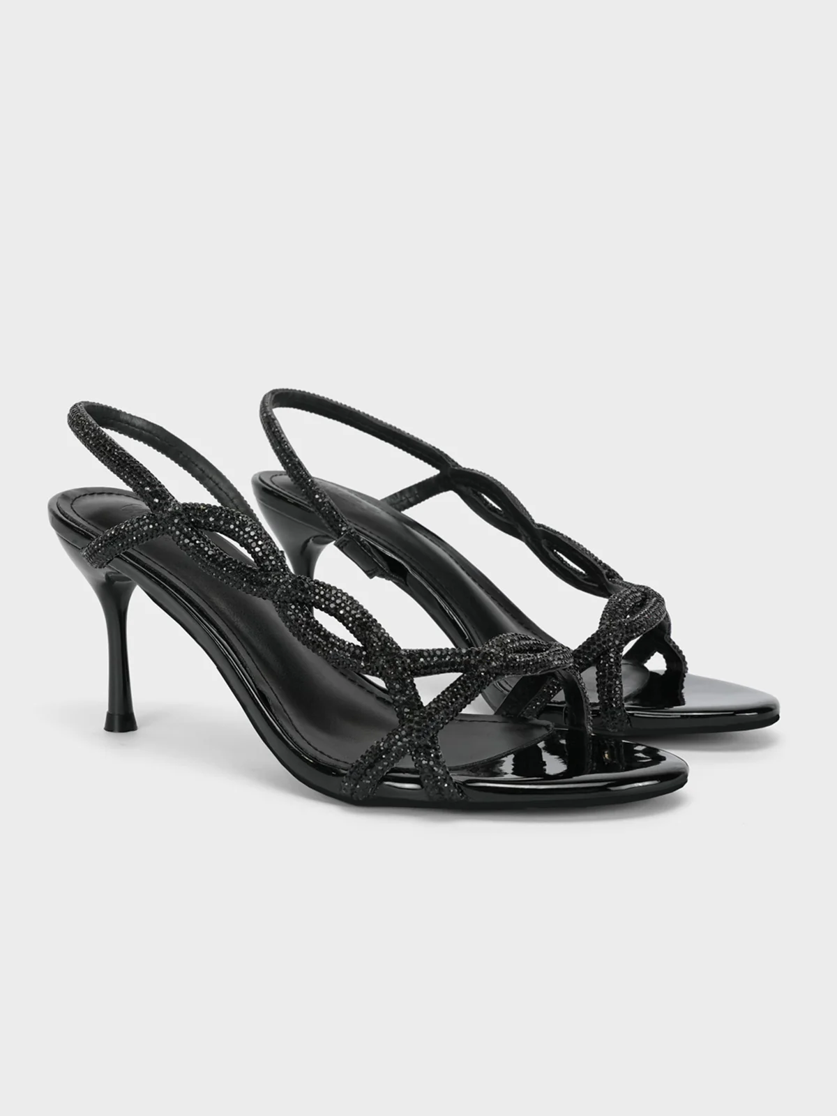 Women's "ADAGIO" Decorated Evening Sandals - Image 2