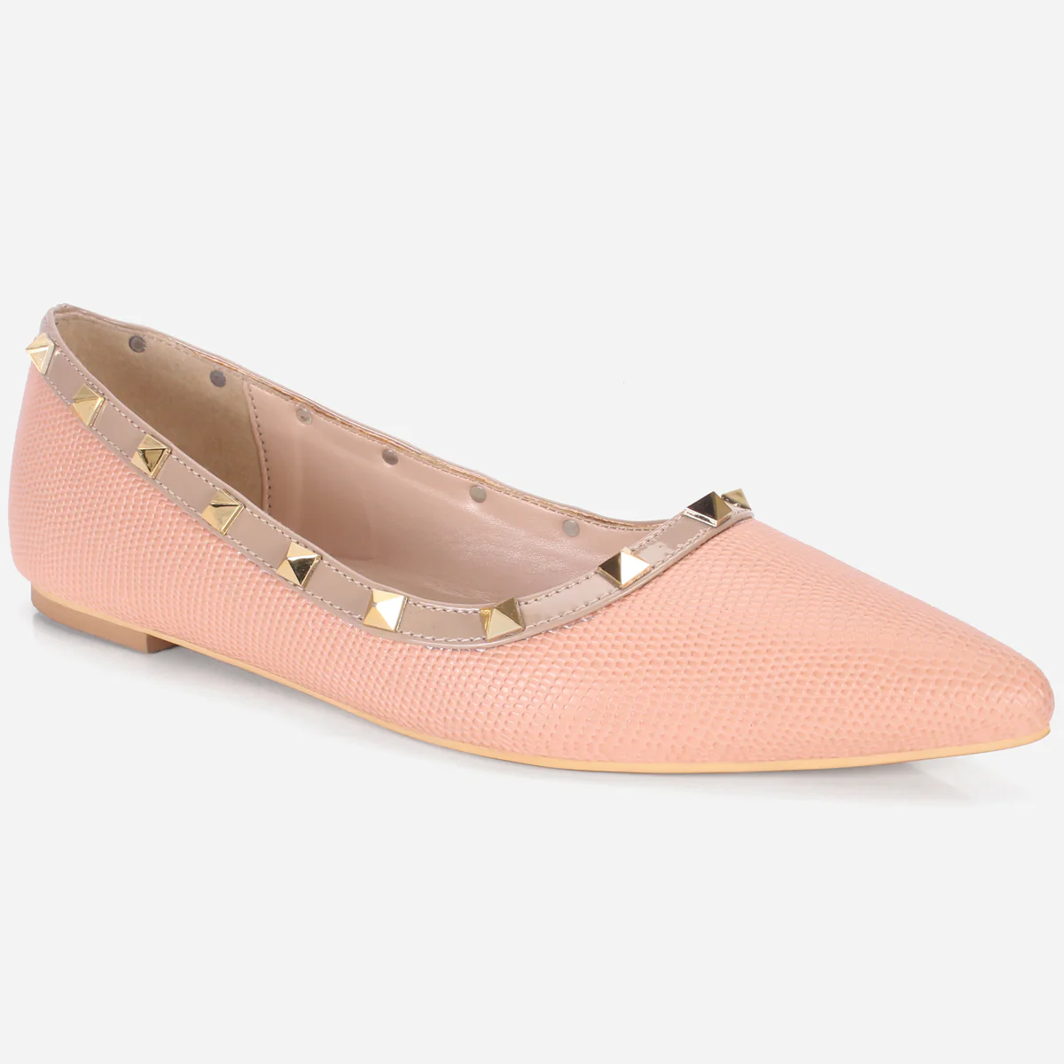Womens "ADELAIDA "Pointed Adorned Flat Shoes