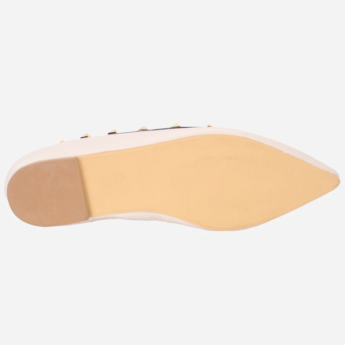 Womens "ADELAIDA  "Pointed Adorned Flat Shoes - Image 5