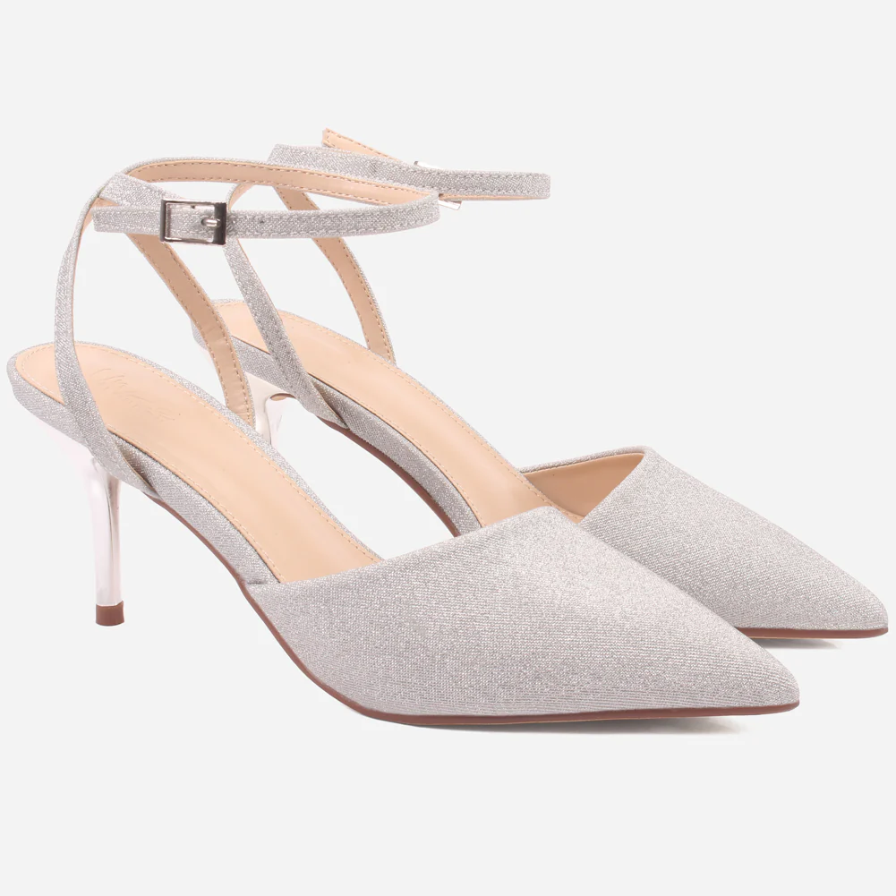 Womens "ADIA" Pointy Evening Sandals - Image 2