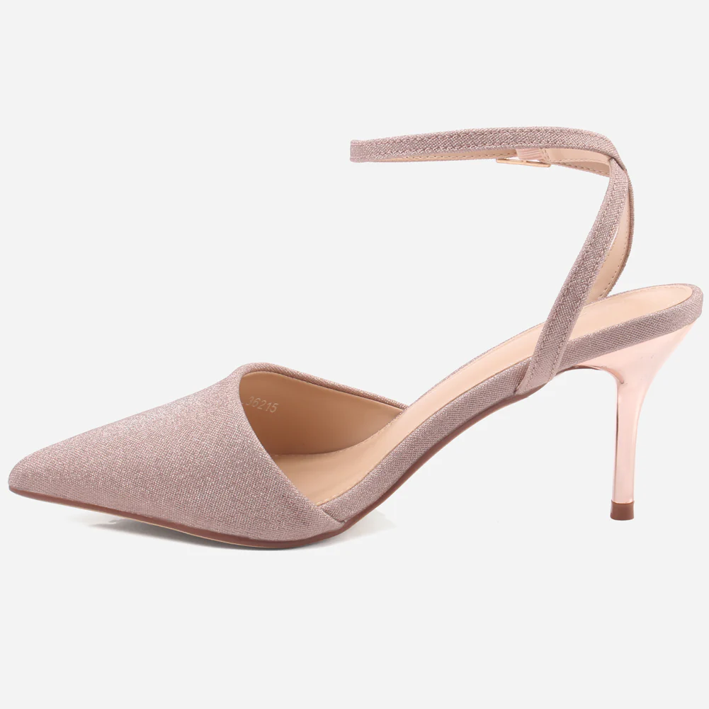 Womens "ADIA" Pointy Evening Sandals - Image 3