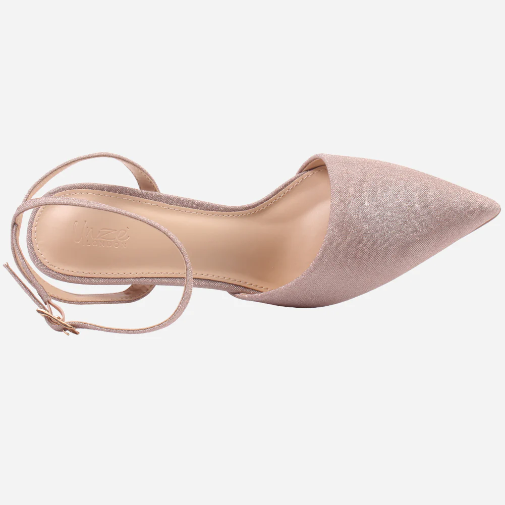 Womens "ADIA" Pointy Evening Sandals - Image 4