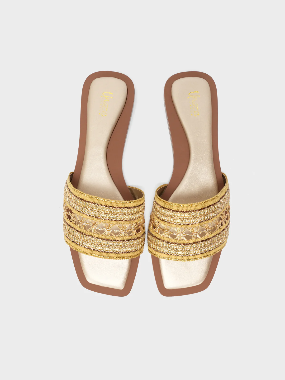 Womens "AERES" Stylish Fancy Slippers - Image 5