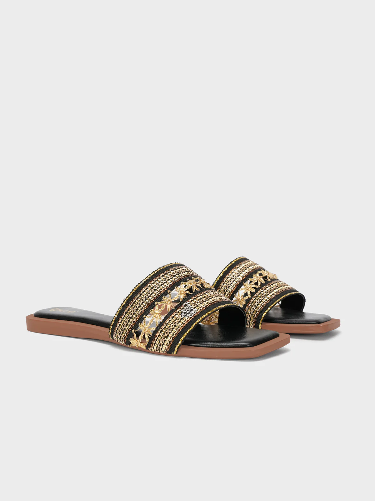 Womens "AERES" Stylish Fancy Slippers - Image 2