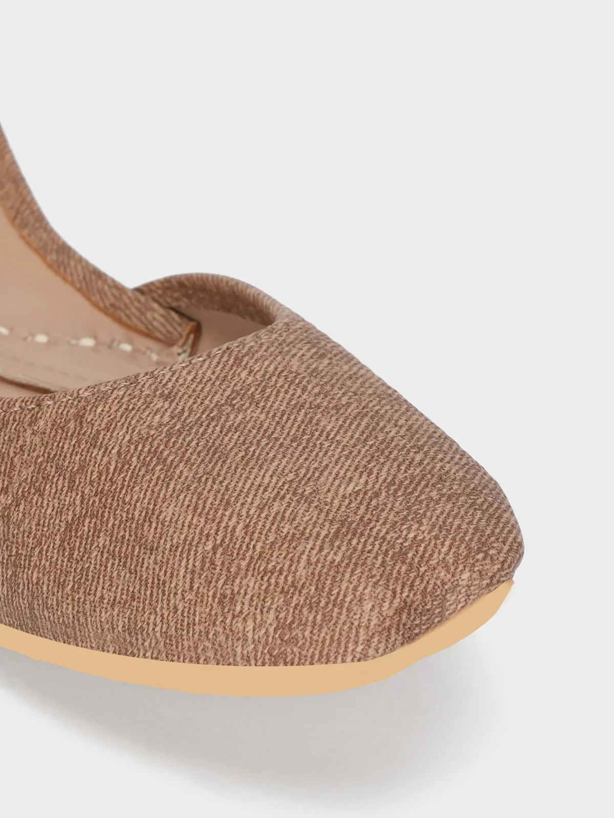 Women's "AHANU" Leather Khussa - Image 4