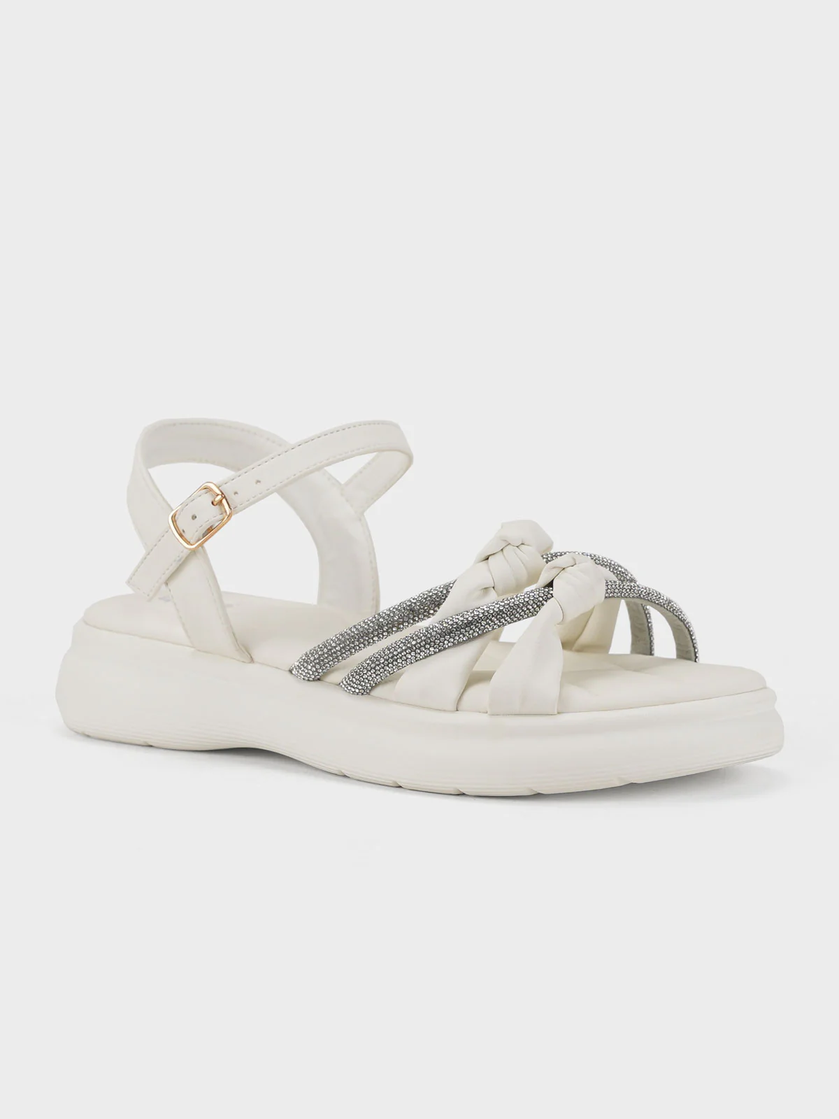 Womens "AISAK" Decorated Casual Sandals