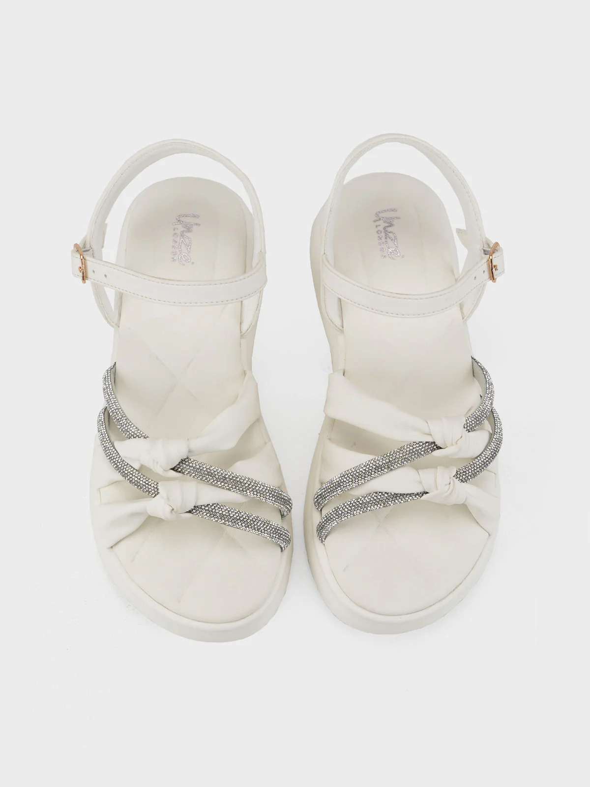 Womens "AISAK" Decorated Casual Sandals - Image 6