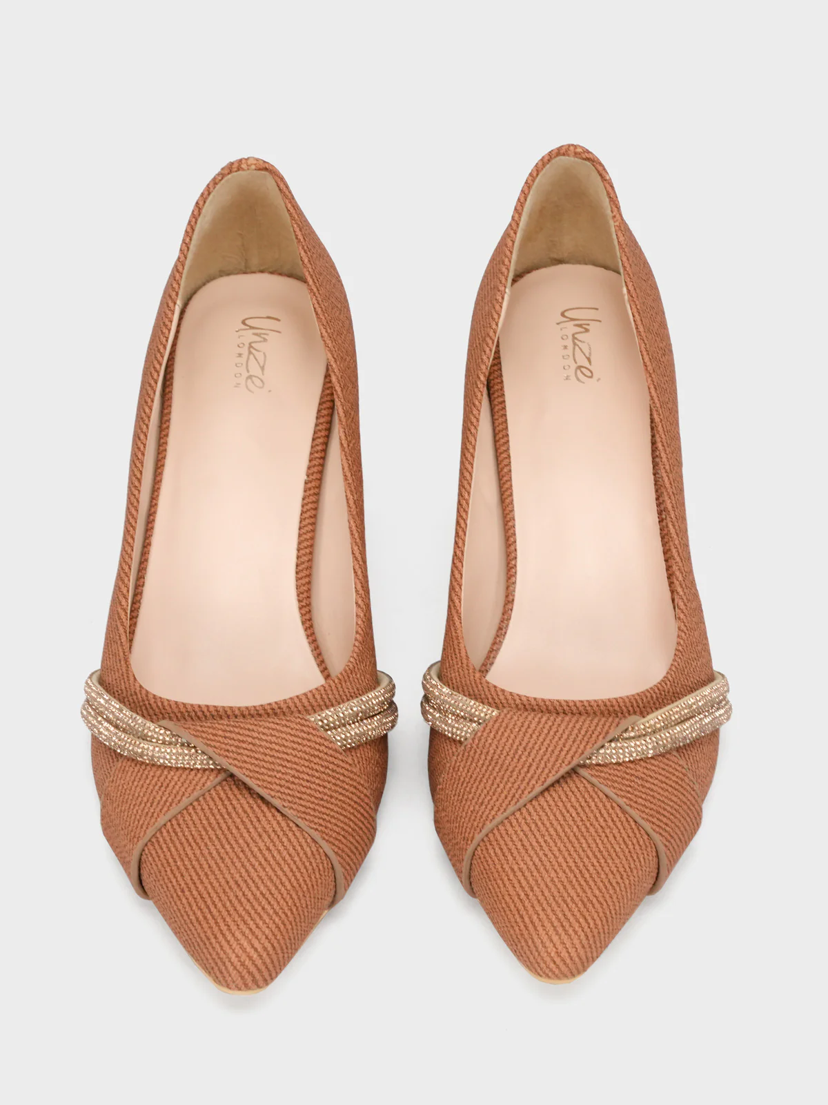 Women's "ALBALI" Formal Block Heel Courts - Image 5