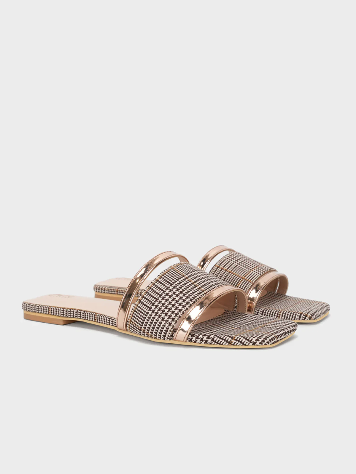 Women's "ALECIA" Square Toe Summer Slippers - Image 2