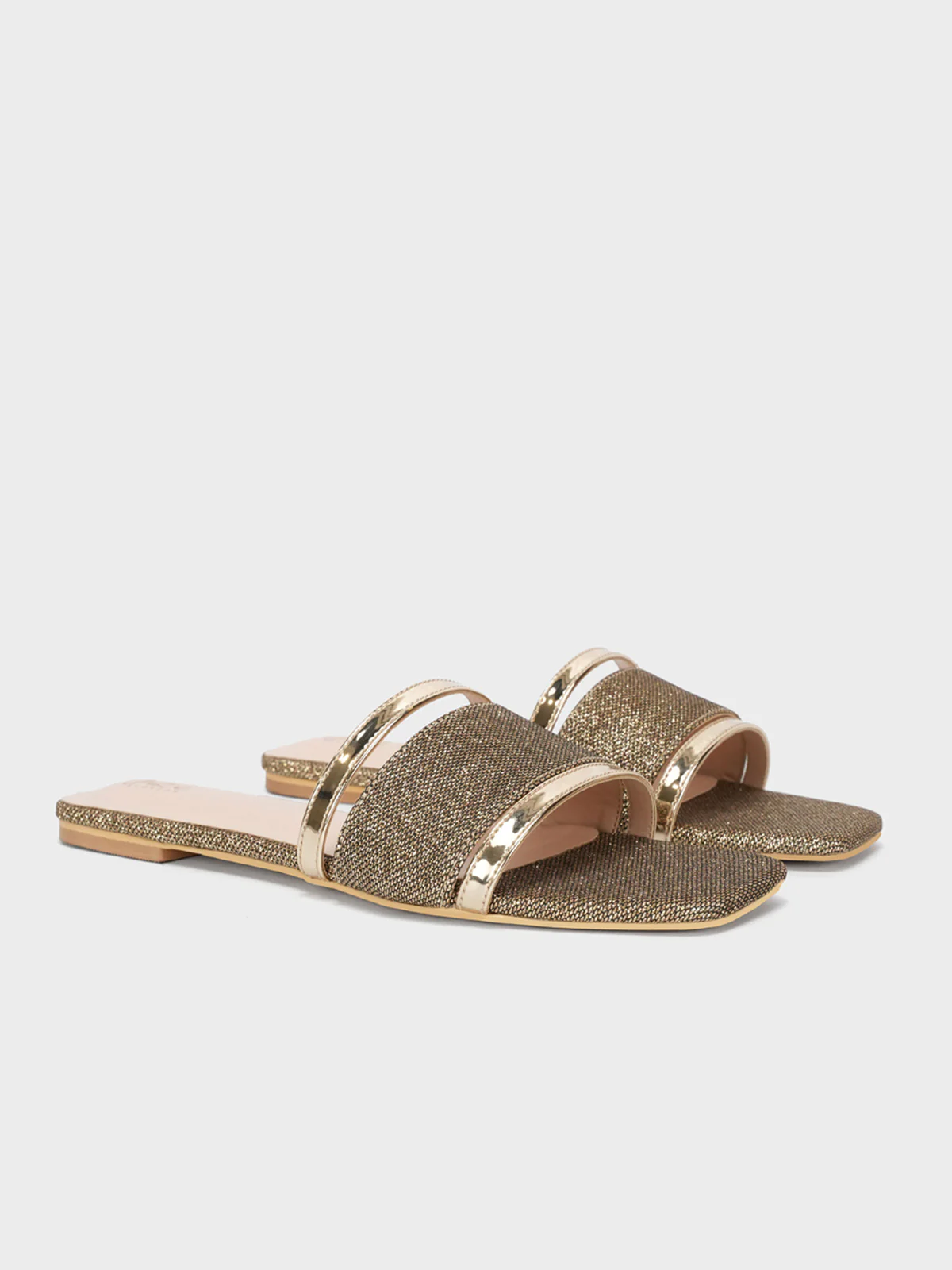 Women's "ALECIA" Square Toe Summer Slippers - Image 2