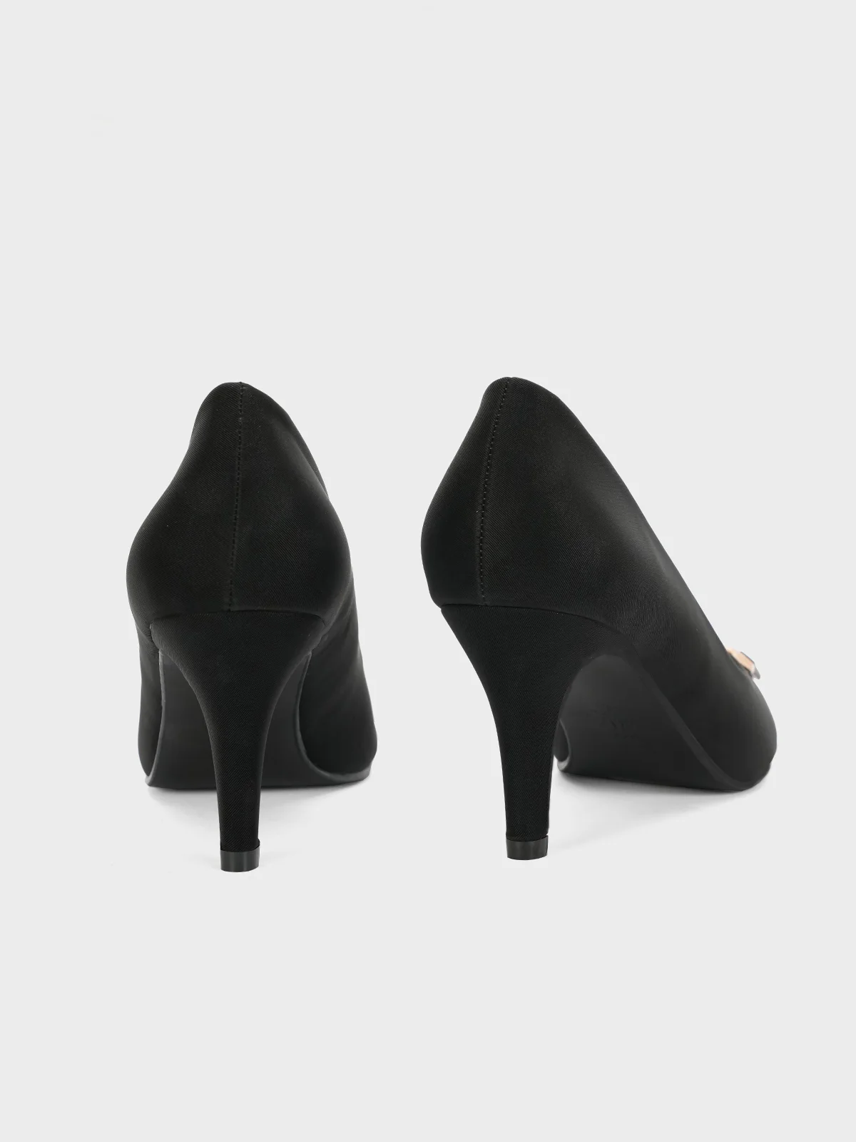 Womens "ALITA" Pointed Toe Comfy Heeled Shoes - Image 3