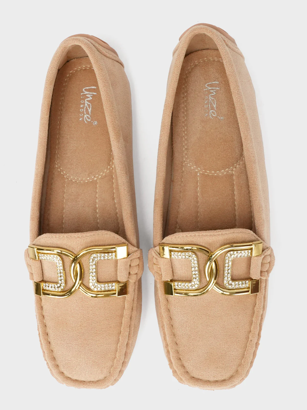 Womens "ALLIRA" Decorated Casual Moccasins - Image 5