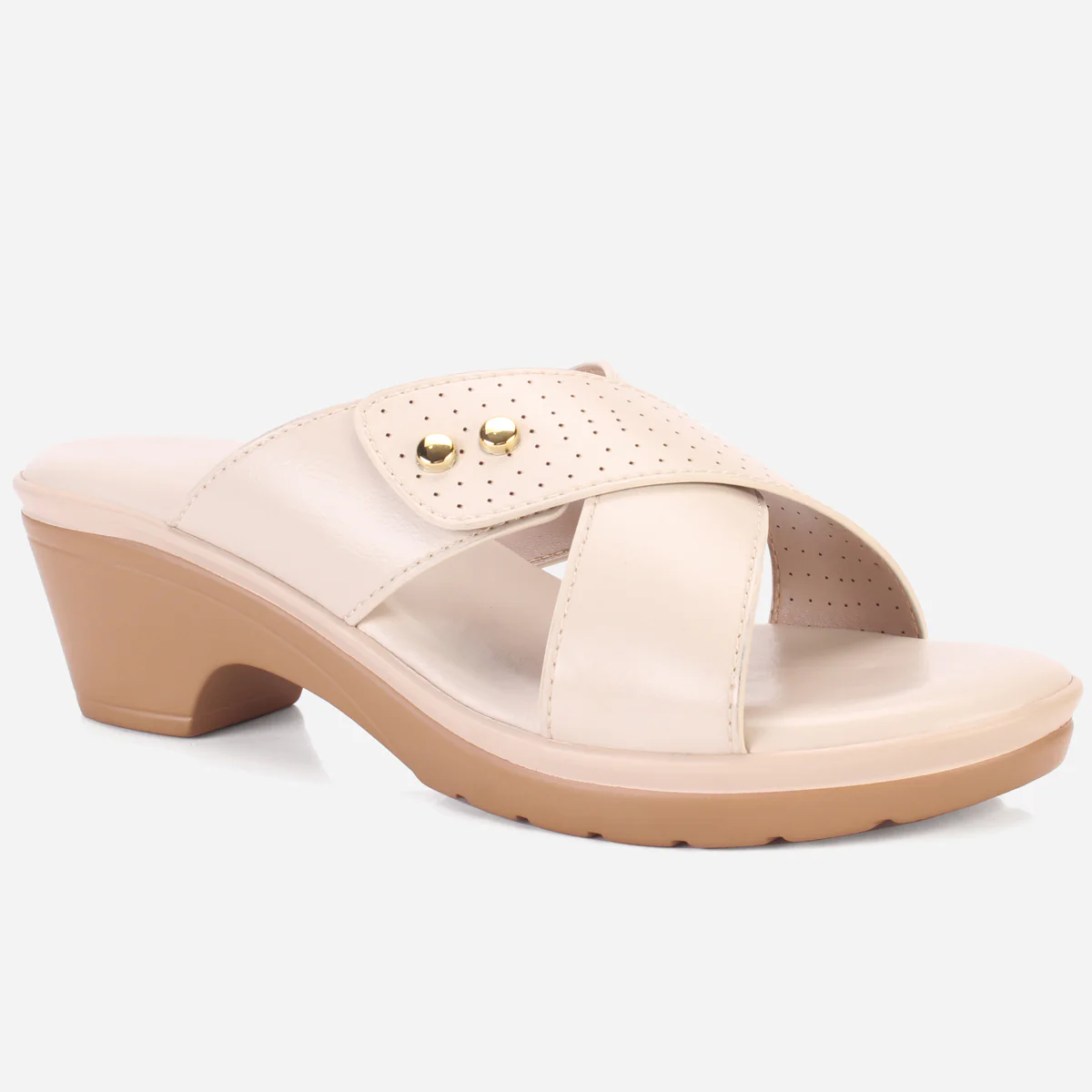 Womens "ALONDRA" Comfy Wedge Slip Ons Sandals