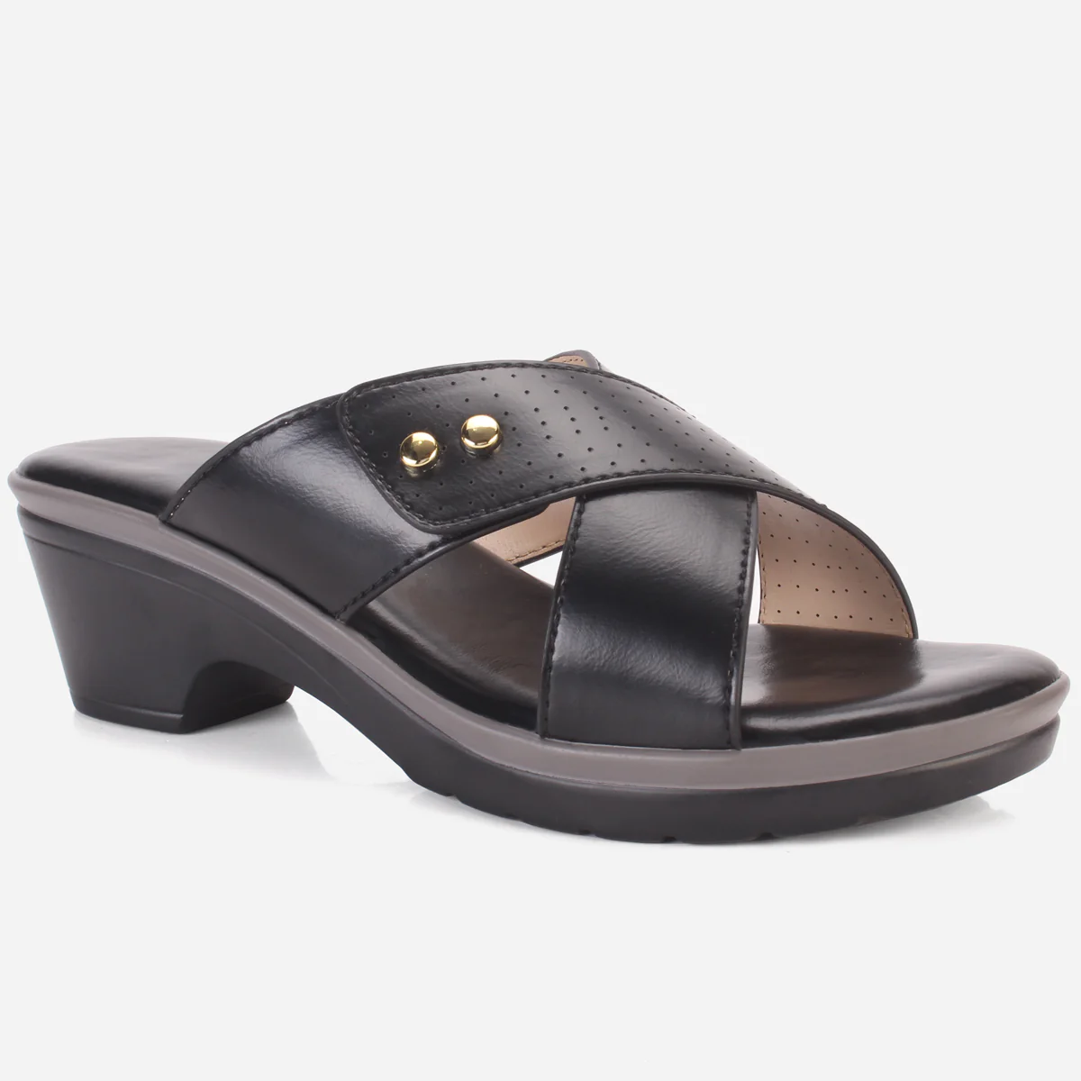 Womens "ALONDRA" Comfy Wedge Slip Ons Sandals