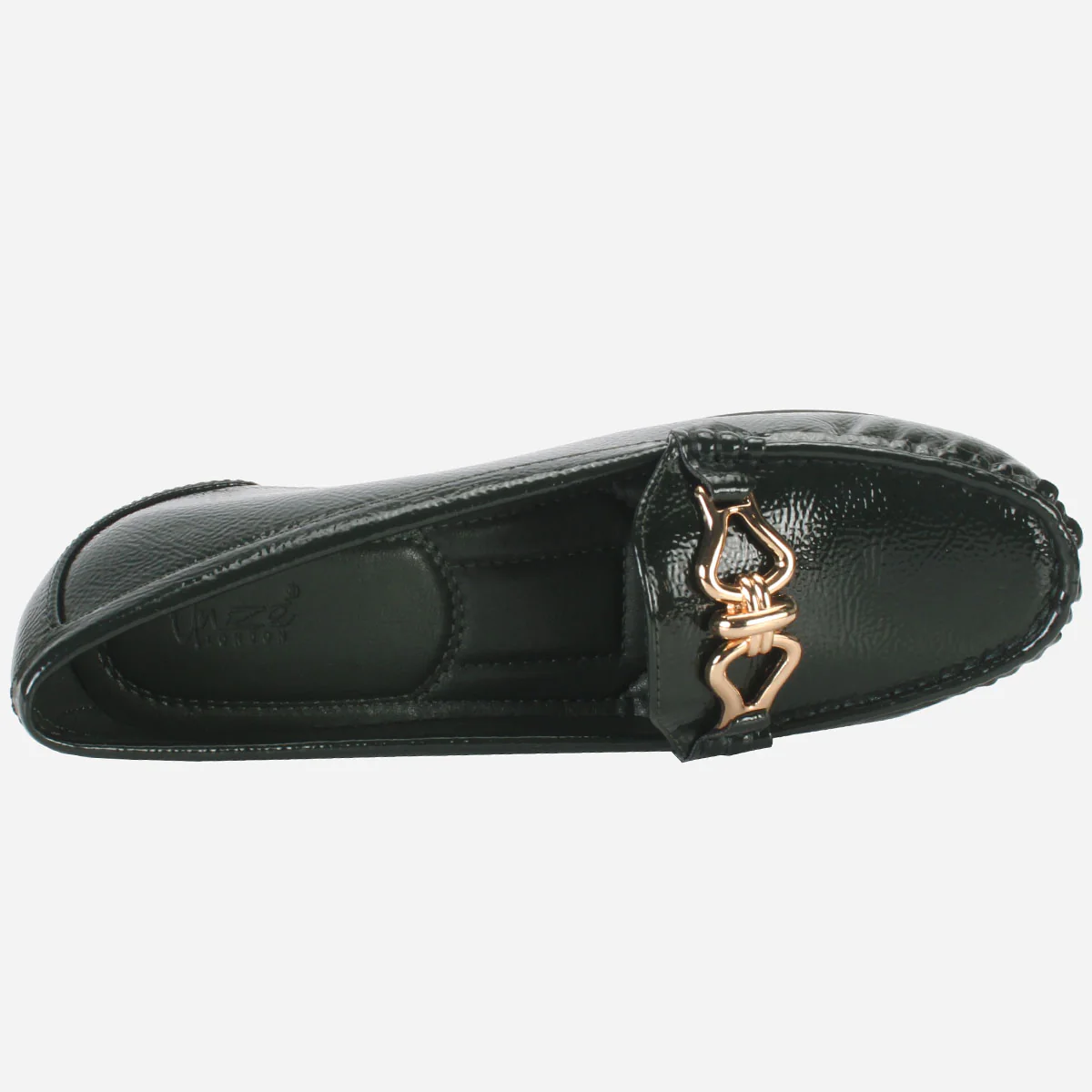 Womens "ALORA" High Wedge Comfy Moccasins - Image 4
