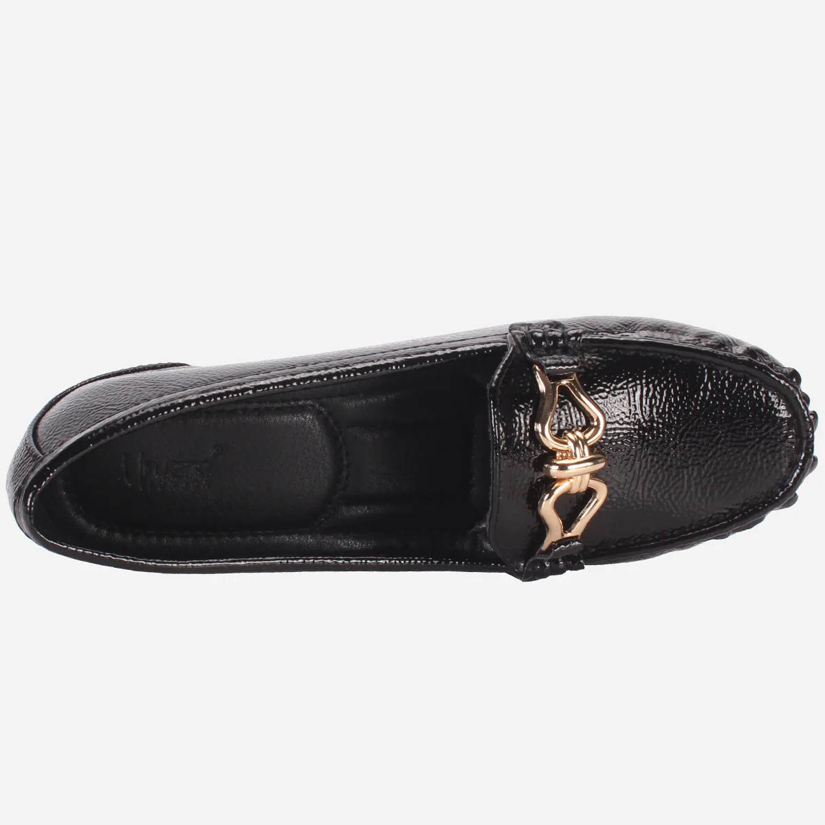 Womens "ALORA" High Wedge Comfy Moccasins - Image 4