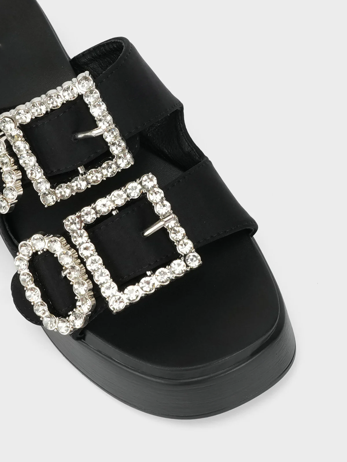 Women's "ALYTH" Buckled Adorned Sandals - Image 4