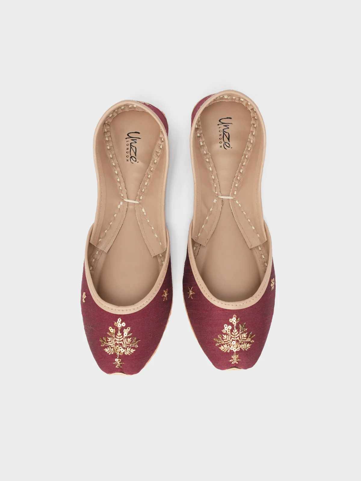 Womens" ANEVAY"Leather Khussa - Image 3