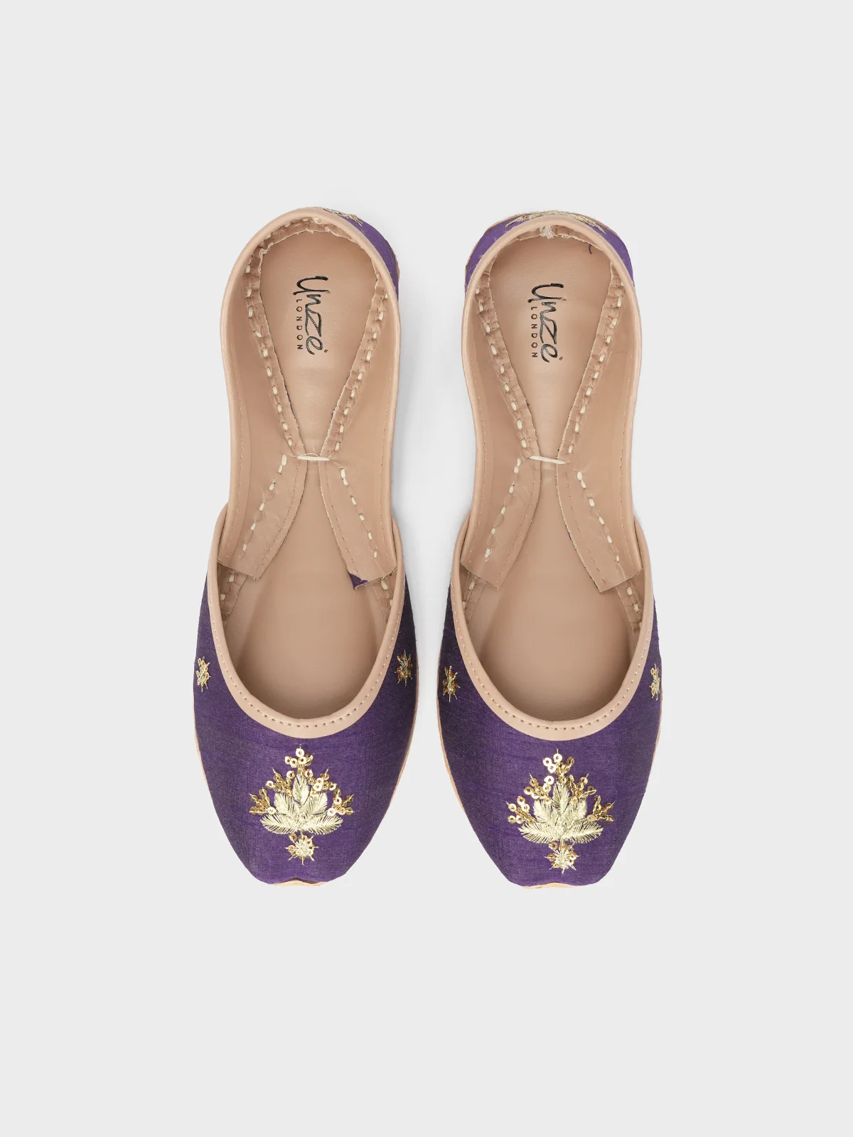 Womens" ANEVAY"Leather Khussa - Image 3