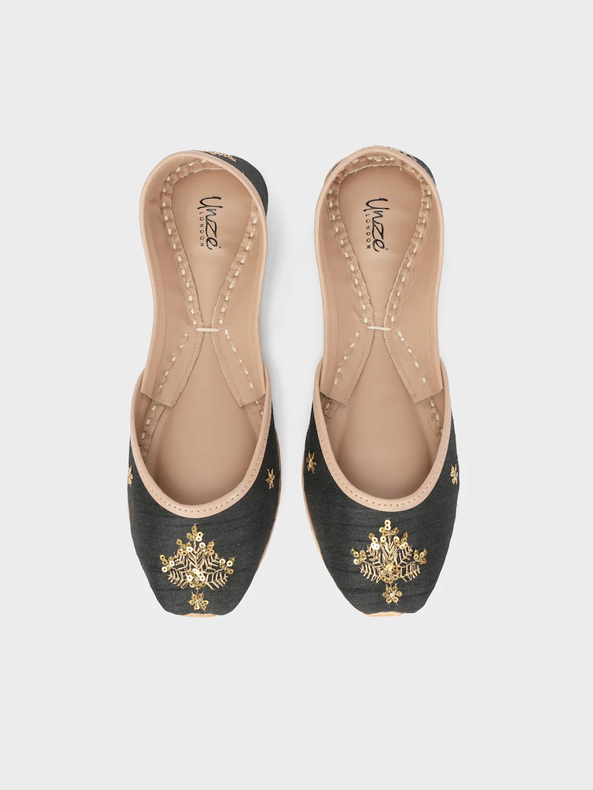 Womens" ANEVAY"Leather Khussa - Image 4