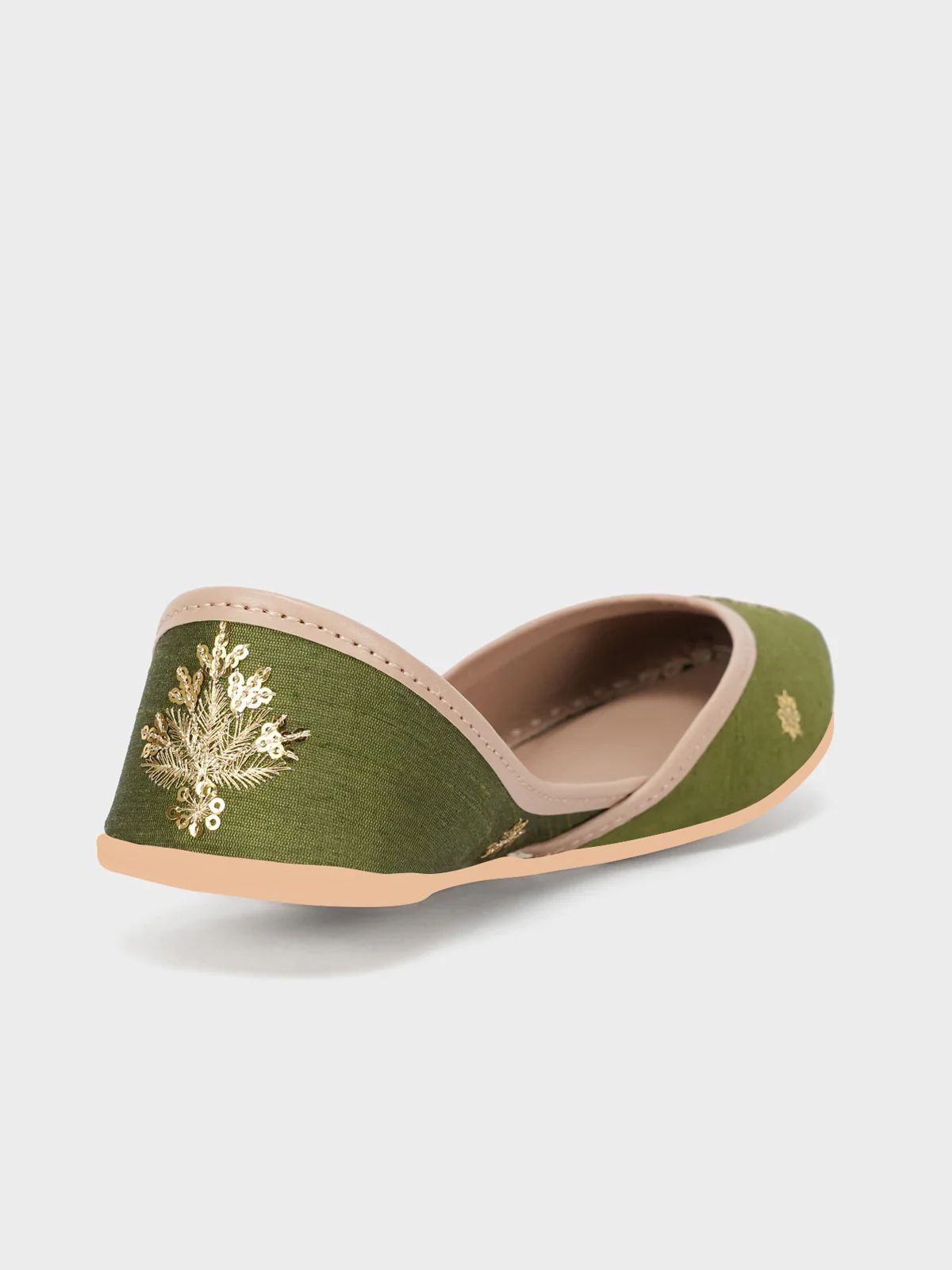 Womens" ANEVAY"Leather Khussa - Image 3