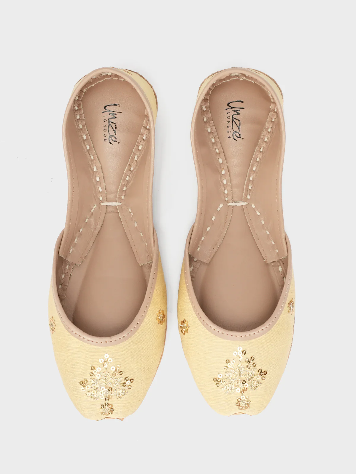 Womens" ANEVAY"Leather Khussa - Image 3
