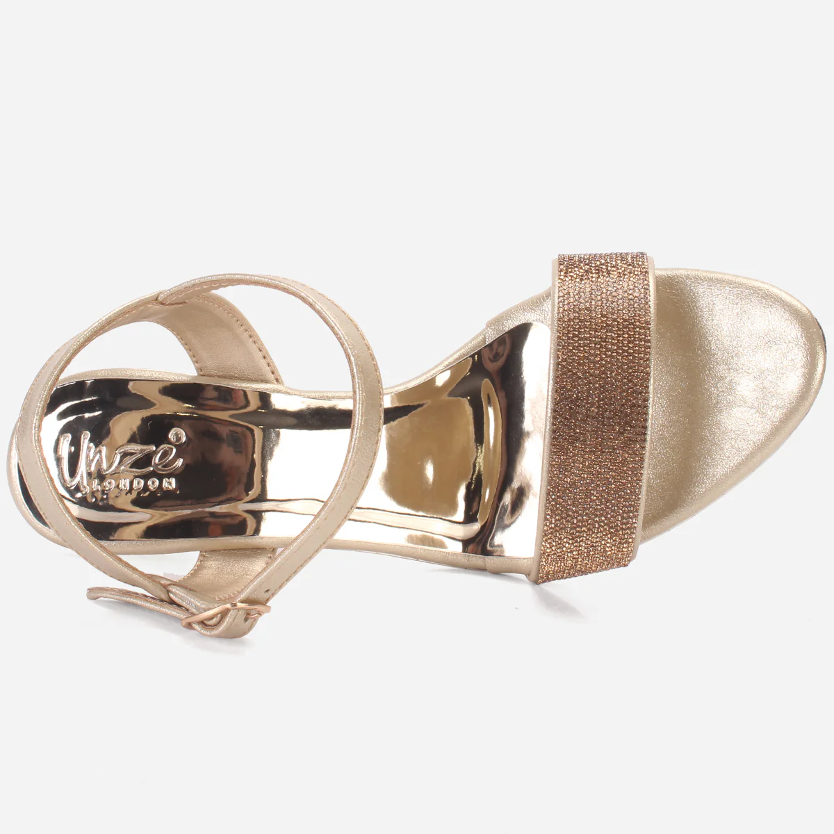 Womens "ANGLAS" Embellished Party Sandals - Image 4