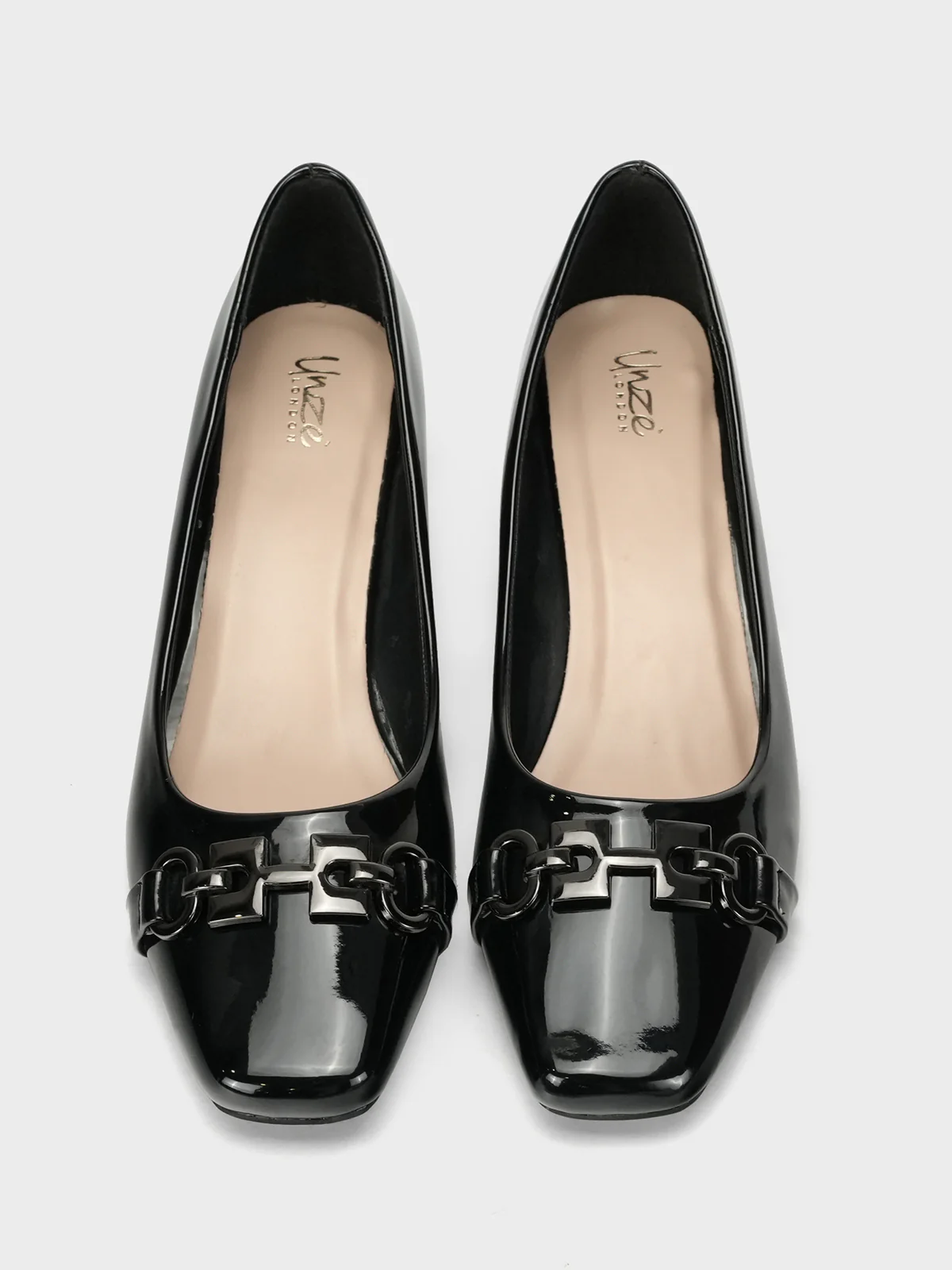 Womens "ANISIM" Block Heel Dress Courts - Image 5
