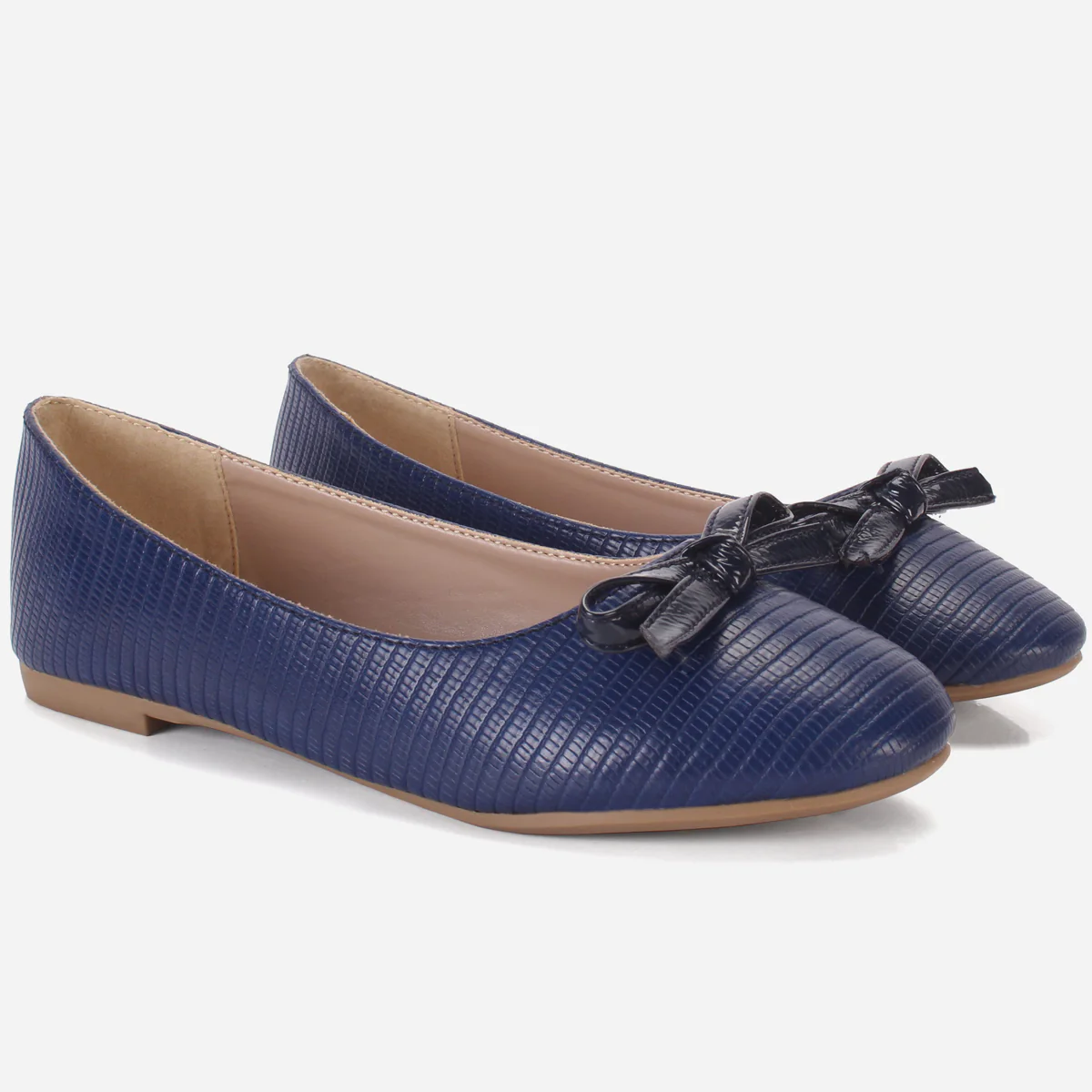 Womens "ANNA" Flat Slip On Ballet Pumps - Image 2