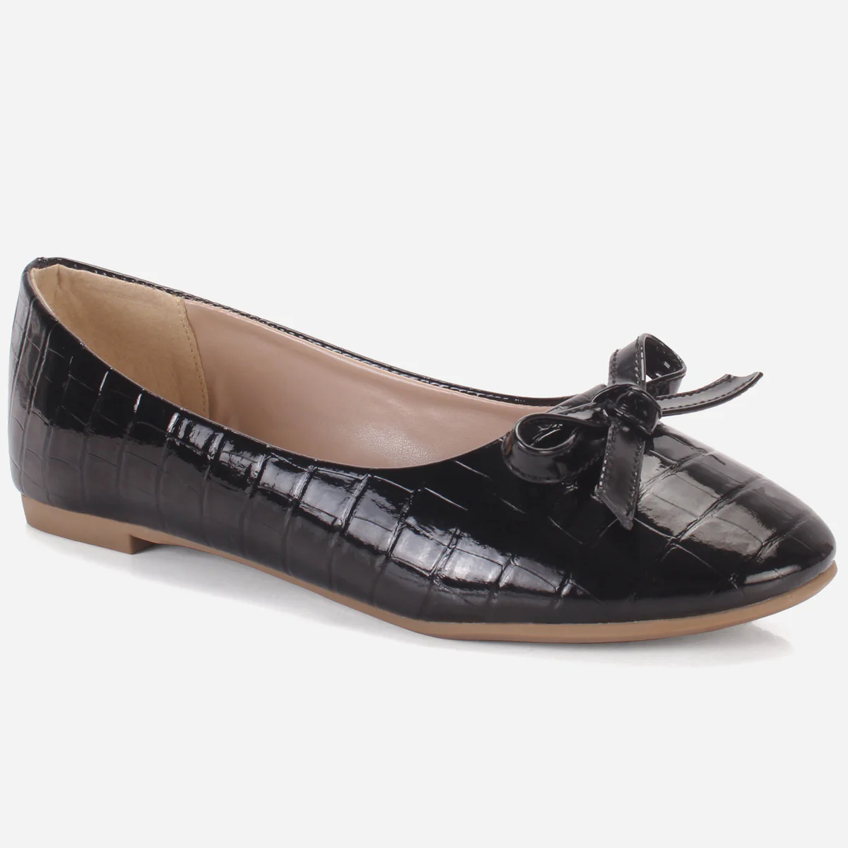 Womens "ANNA" Flat Slip On Ballet Pumps