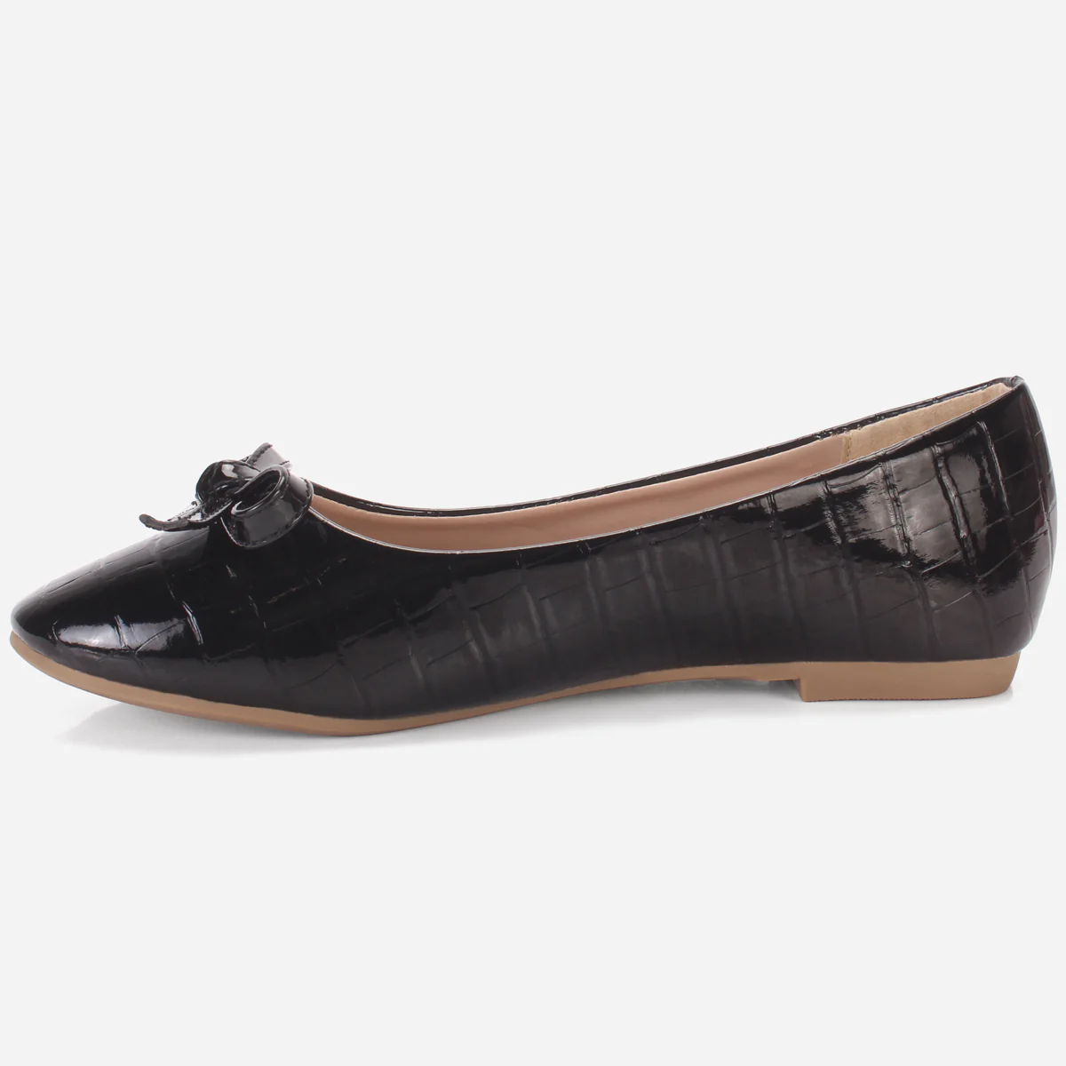 Womens "ANNA" Flat Slip On Ballet Pumps - Image 3