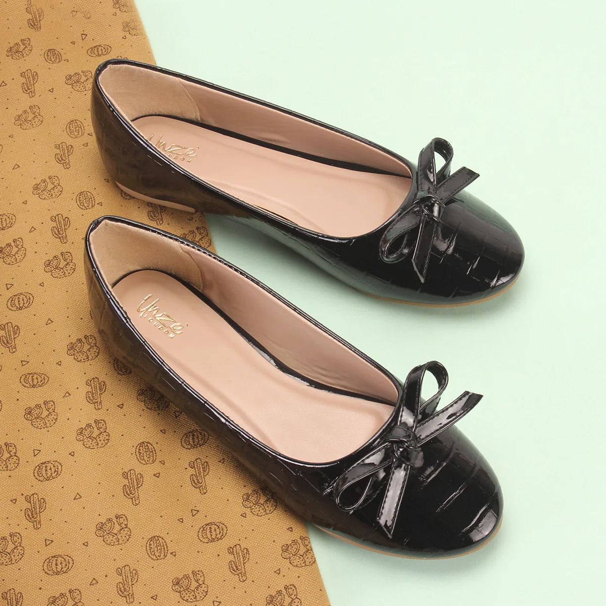 Womens "ANNA" Flat Slip On Ballet Pumps - Image 6