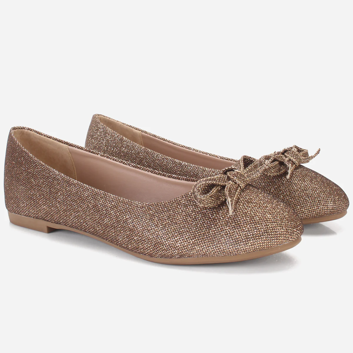 Womens "ANNA" Flat Slip On Ballet Pumps - Image 2