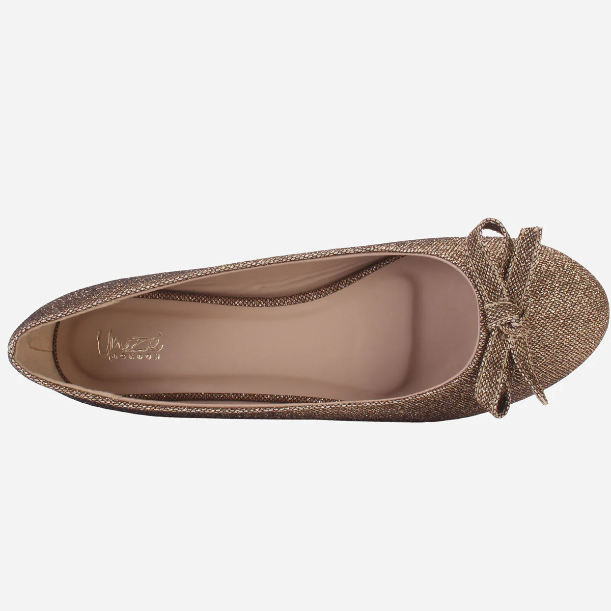 Womens "ANNA" Flat Slip On Ballet Pumps - Image 4