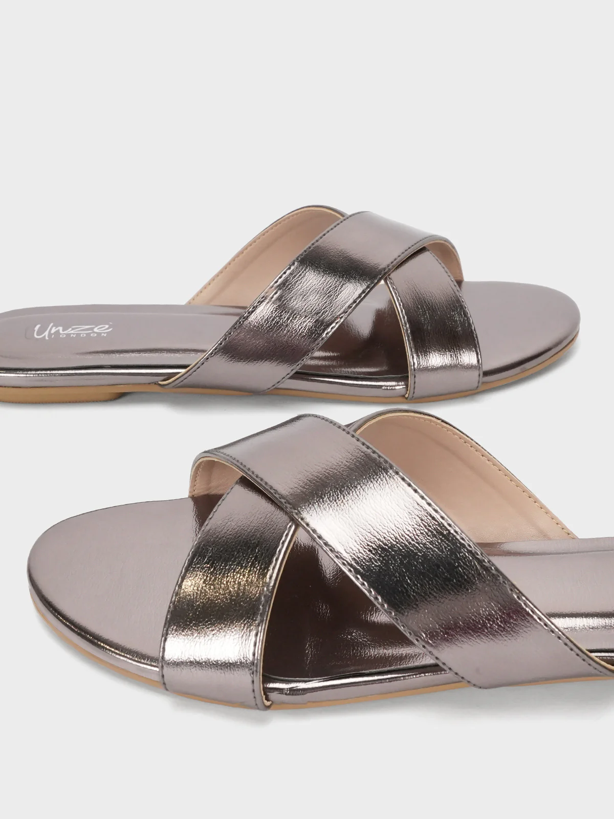 Women's "ANONA" Shimmer Summer Slippers - Image 4