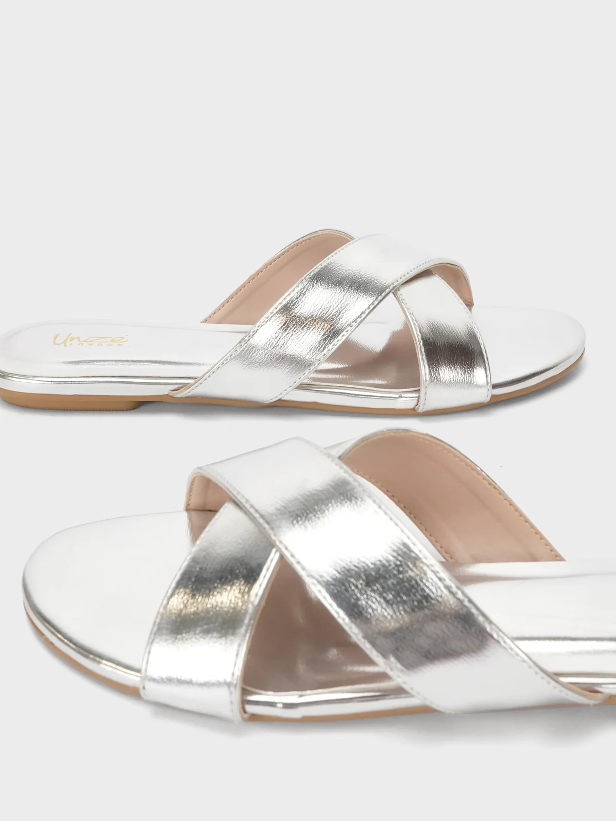 Women's "ANONA" Shimmer Summer Slippers - Image 4