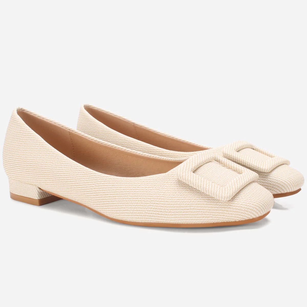 Womens "ANYA" Low Heel Casual Pumps - Image 2