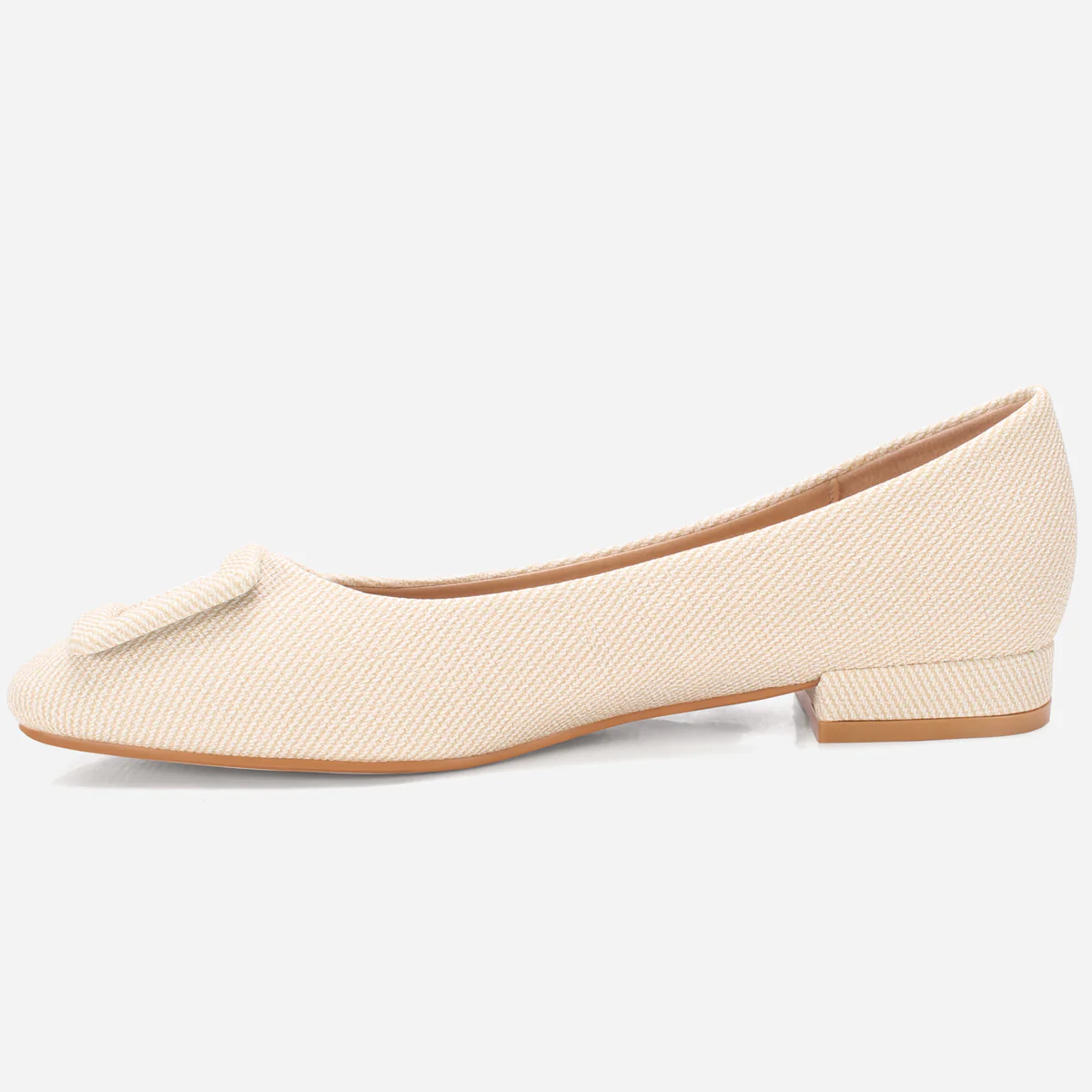 Womens "ANYA" Low Heel Casual Pumps - Image 3